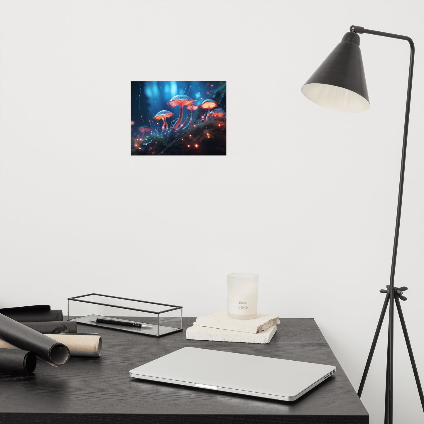 Botanical Wall Decor: "The Light Within" Abstract / Minimal / Modern Loose Art Print