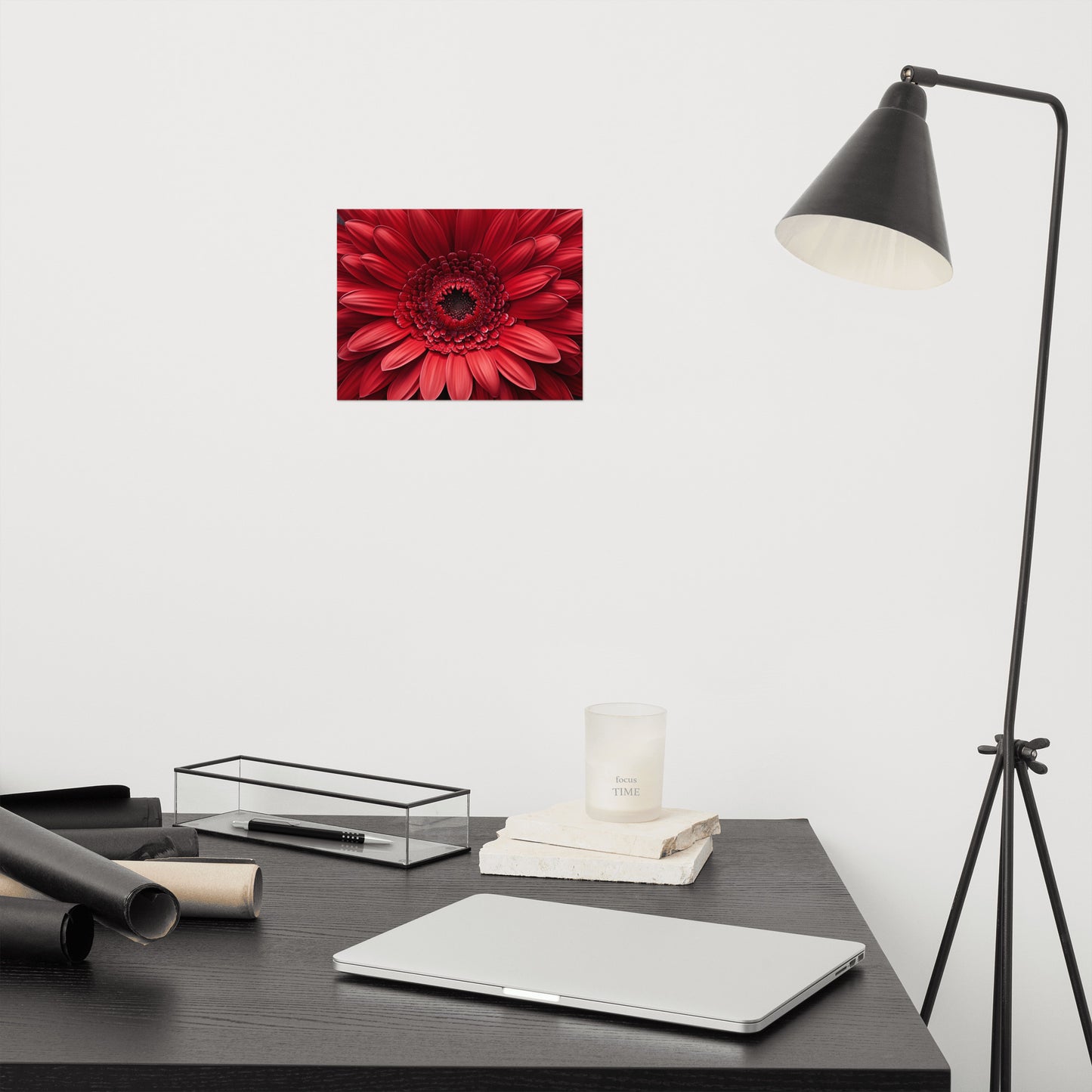 Bloomin' Beautiful Photorealistic Floral Digital Artwork Loose Art Print