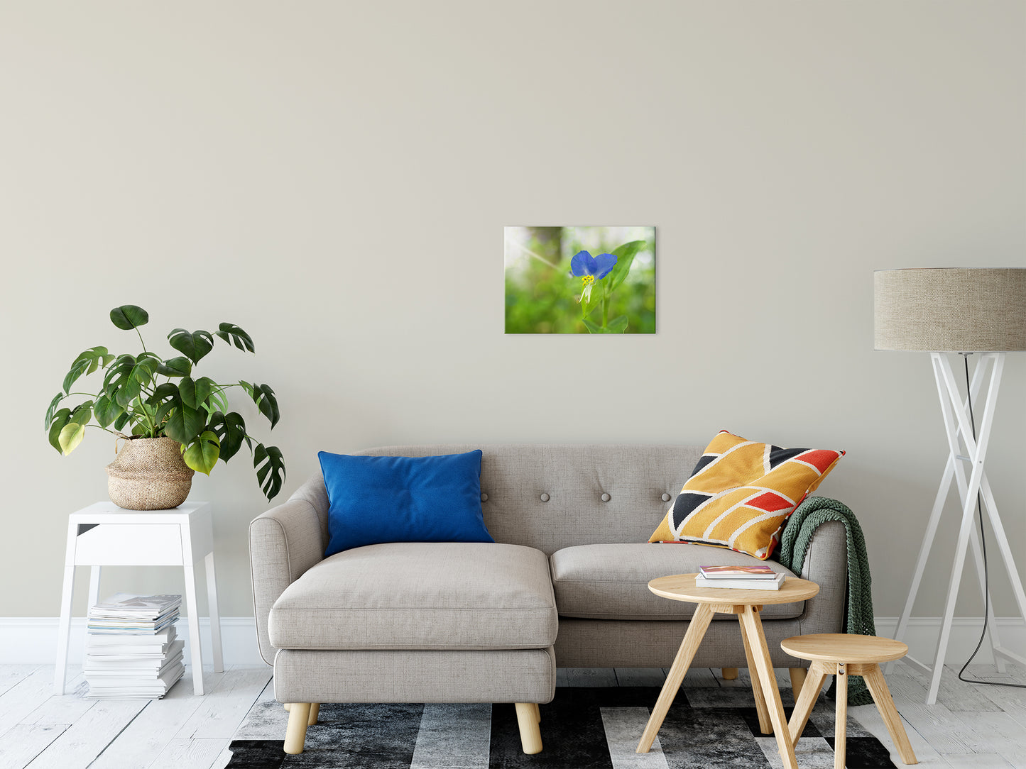 Botanical Canvas Prints: Asiatic Day Flower Nature / Floral Photo Fine Art Canvas Wall Art Prints 16" x 20" - PIPAFINEART