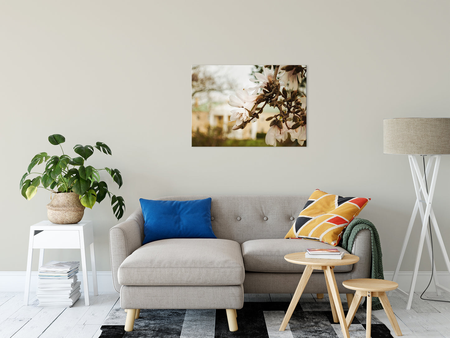 Bellevue Mansion Nature / Floral Photo Fine Art Canvas Wall Art Prints 24" x 36" - PIPAFINEART