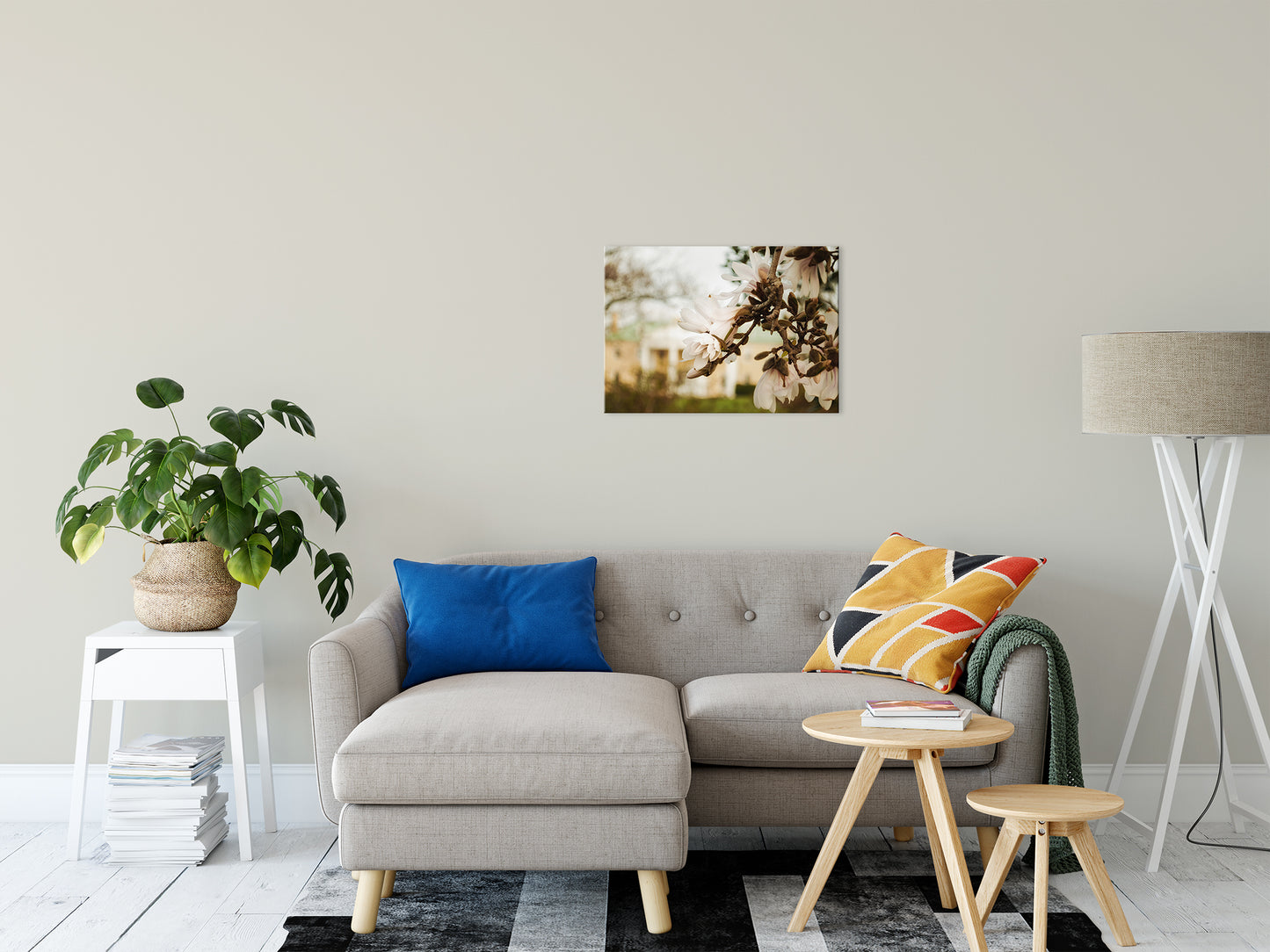 Bellevue Mansion Nature / Floral Photo Fine Art Canvas Wall Art Prints 20" x 24" - PIPAFINEART