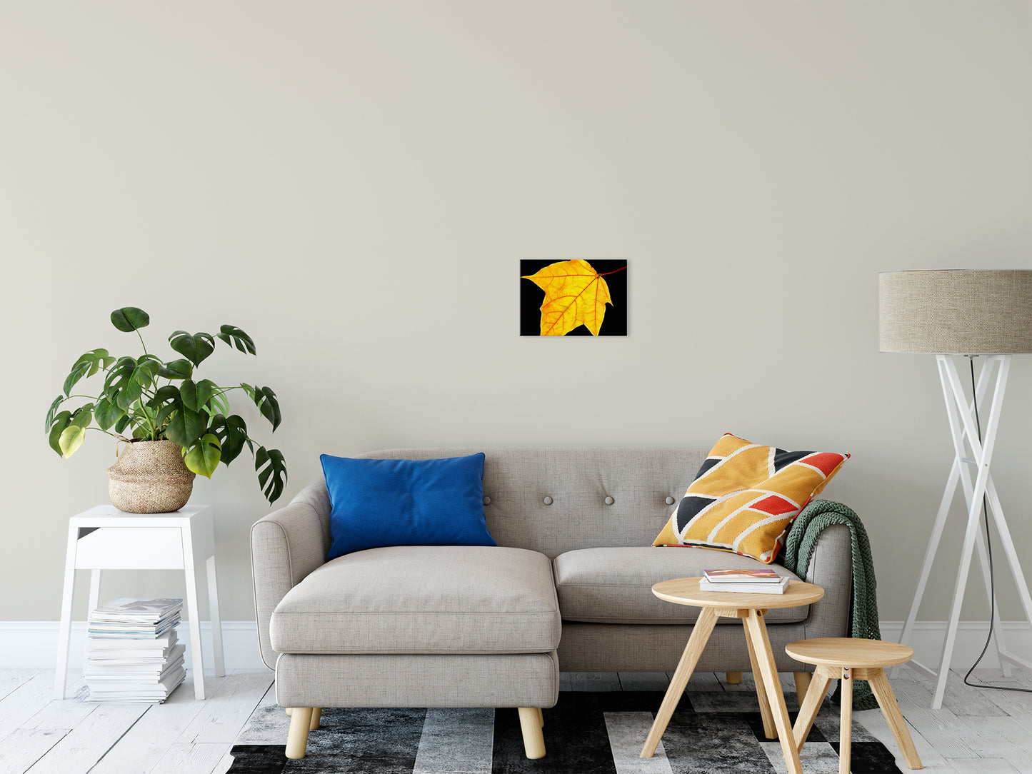 Brilliant Yellow Nature / Botanical Photo Fine Art Canvas Wall Art Prints 11" x 14" - PIPAFINEART