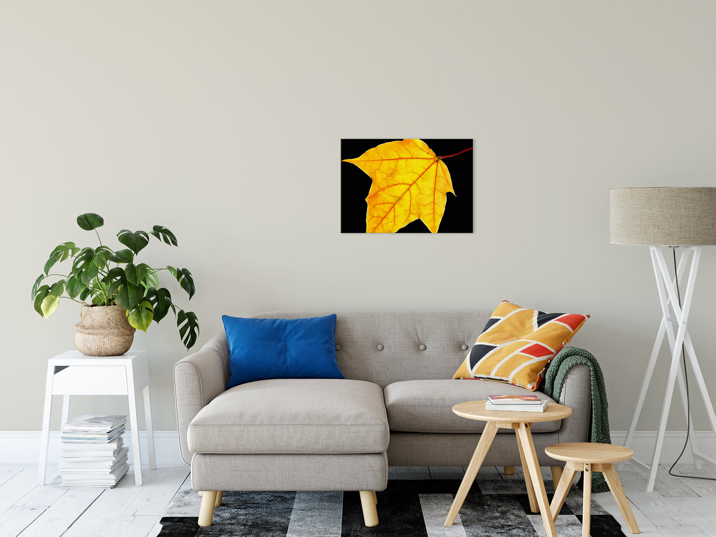Brilliant Yellow Nature / Botanical Photo Fine Art Canvas Wall Art Prints 20" x 24" - PIPAFINEART