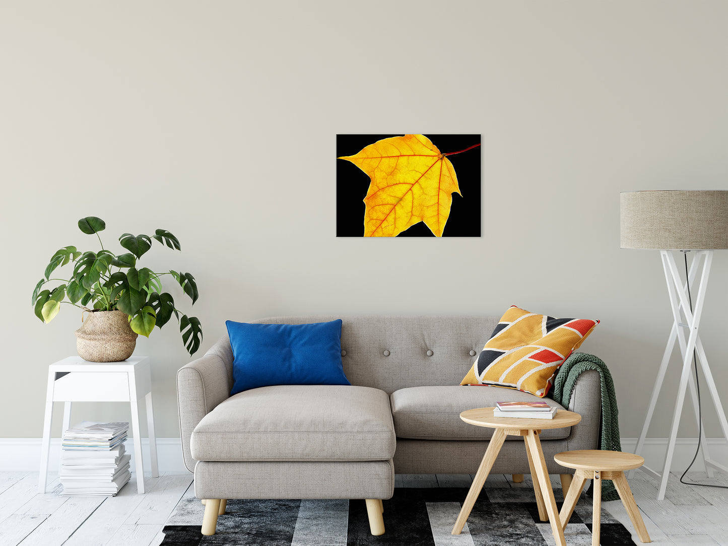 Brilliant Yellow Nature / Botanical Photo Fine Art Canvas Wall Art Prints 20" x 30" - PIPAFINEART