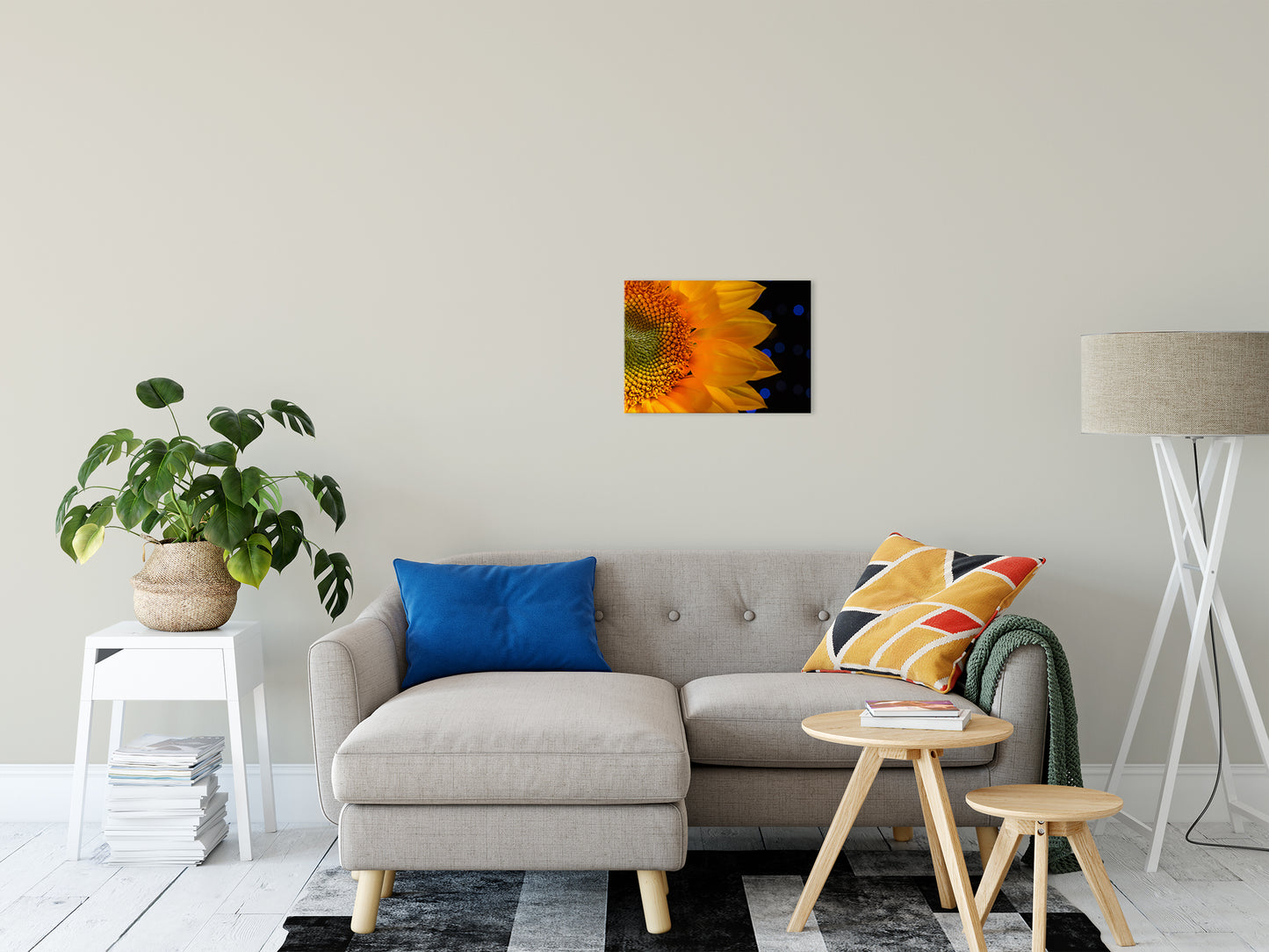 Close-up Sunflower Nature / Floral Photo Fine Art Canvas Wall Art Prints 16" x 20" - PIPAFINEART