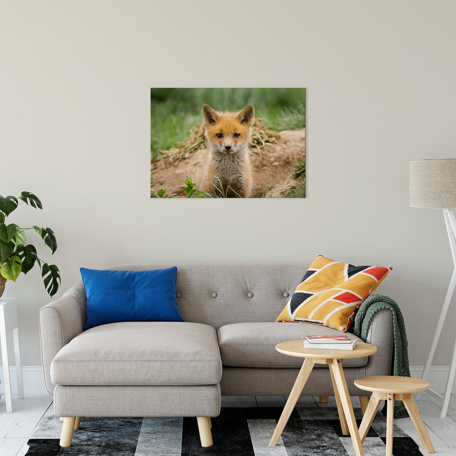 Coming Out Animal / Wildlife Photograph Fine Art Canvas & Unframed Wall Art Prints 24" x 36" / Canvas Fine Art - PIPAFINEART