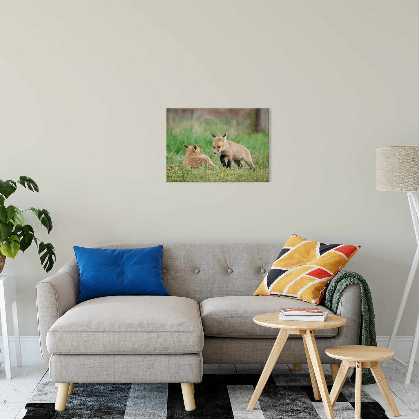 Coming to Get You Animal / Wildlife Photograph Fine Art Canvas & Unframed Wall Art Prints 20" x 24" / Canvas Fine Art - PIPAFINEART