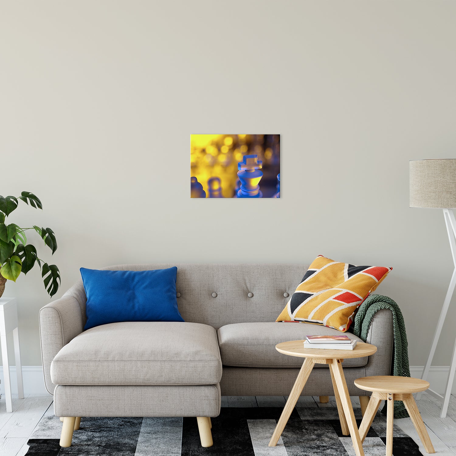 Cool Headed King Abstract Photo Fine Art Canvas & Unframed Wall Art Prints 16" x 20" / Fine Art Canvas - PIPAFINEART