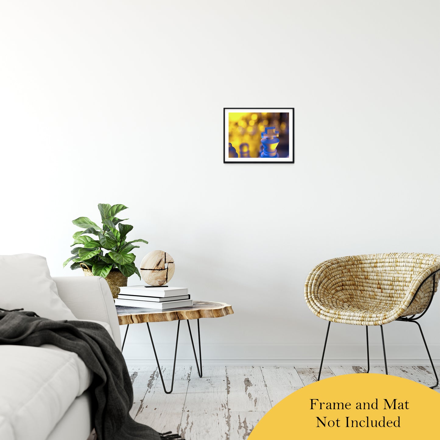 Cool Headed King Abstract Photo Fine Art Canvas & Unframed Wall Art Prints 11" x 14" / Classic Paper - Unframed - PIPAFINEART