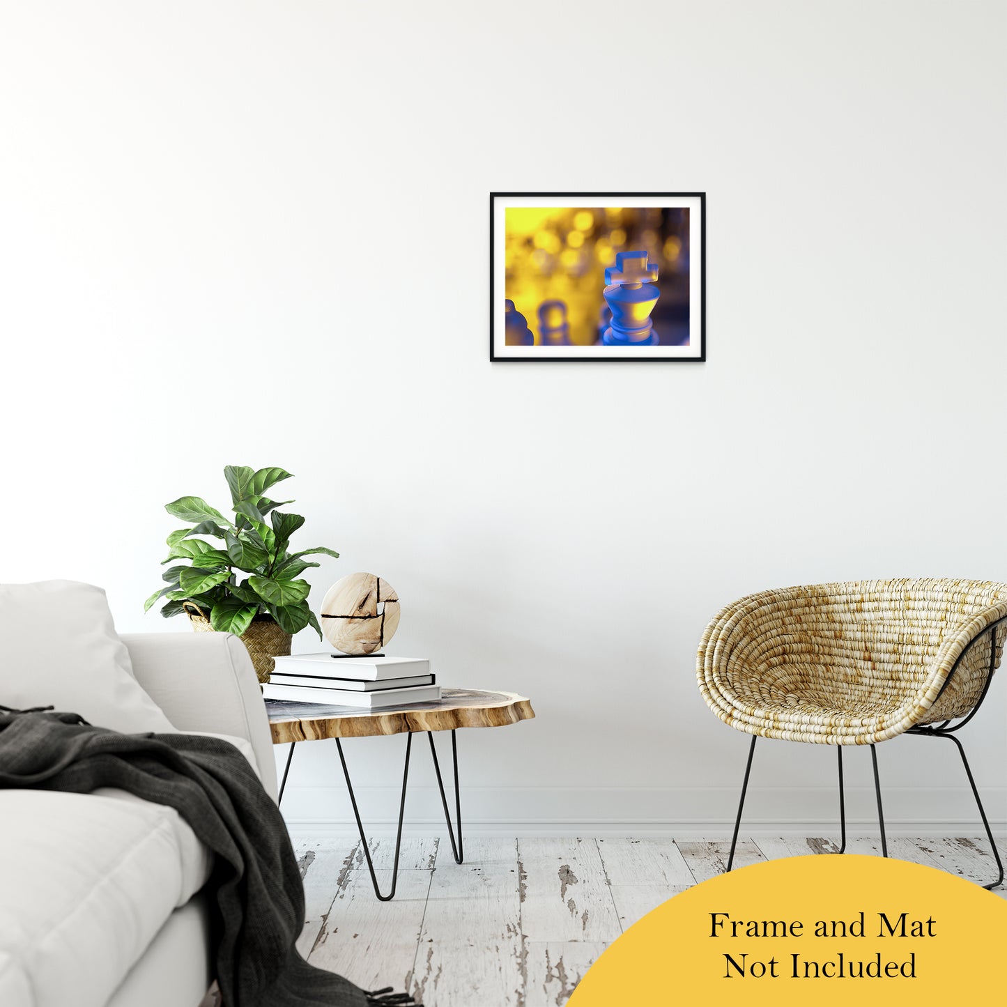 Cool Headed King Abstract Photo Fine Art Canvas & Unframed Wall Art Prints 16" x 20" / Classic Paper - Unframed - PIPAFINEART