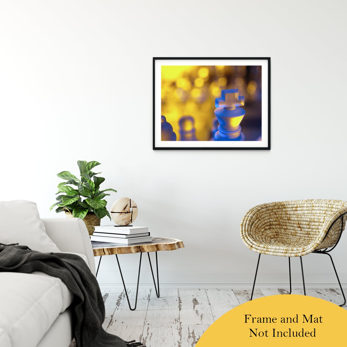 Cool Headed King Abstract Photo Fine Art Canvas & Unframed Wall Art Prints 24" x 36" / Classic Paper - Unframed - PIPAFINEART