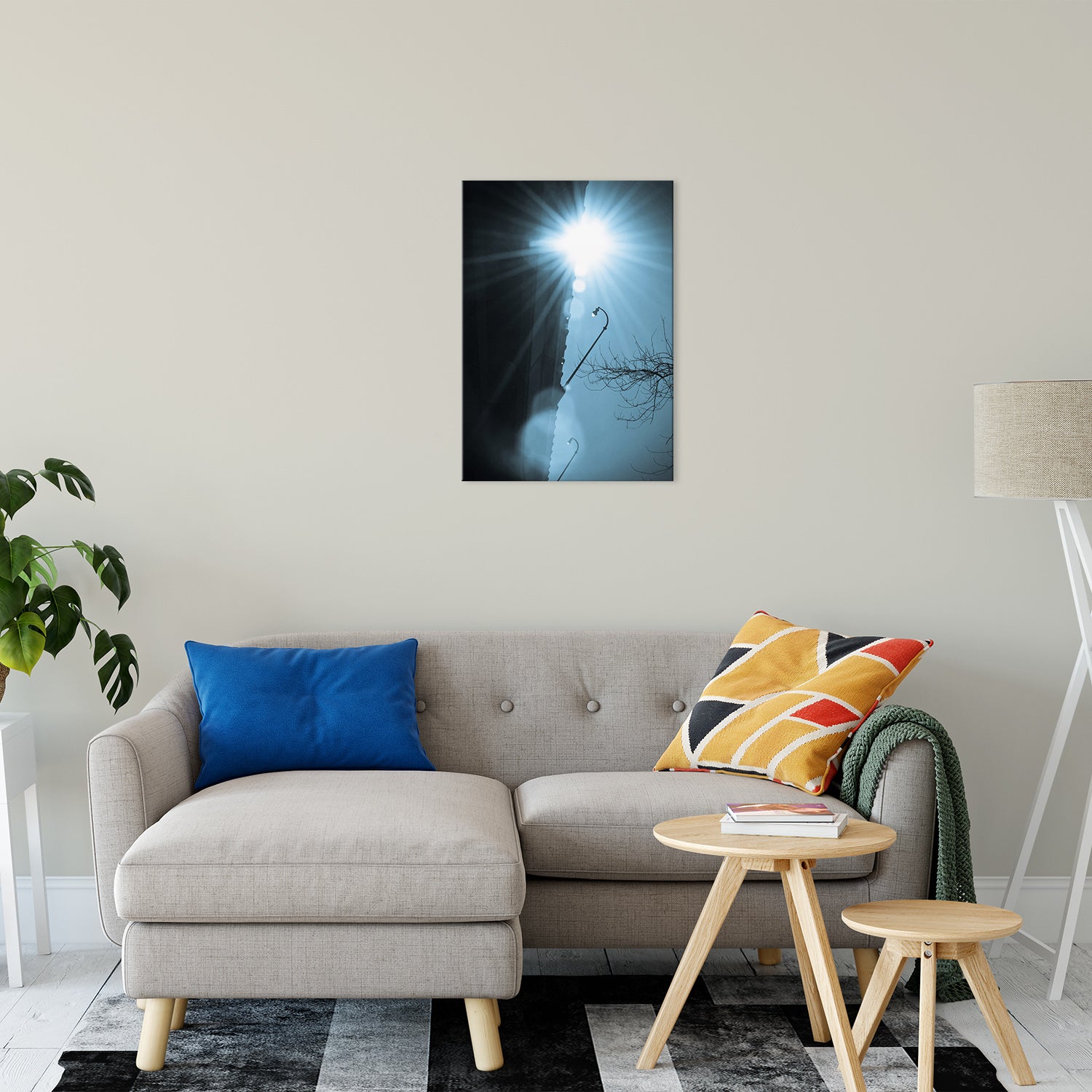 Cresting Sun Abstract Photo Fine Art Canvas & Unframed Wall Art Prints 20" x 30" / Fine Art Canvas - PIPAFINEART