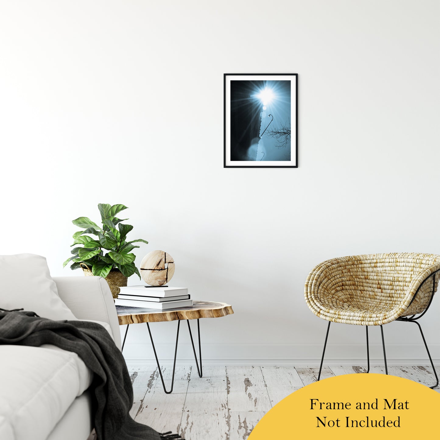 Cresting Sun Abstract Photo Fine Art Canvas & Unframed Wall Art Prints 16" x 20" / Classic Paper - Unframed - PIPAFINEART