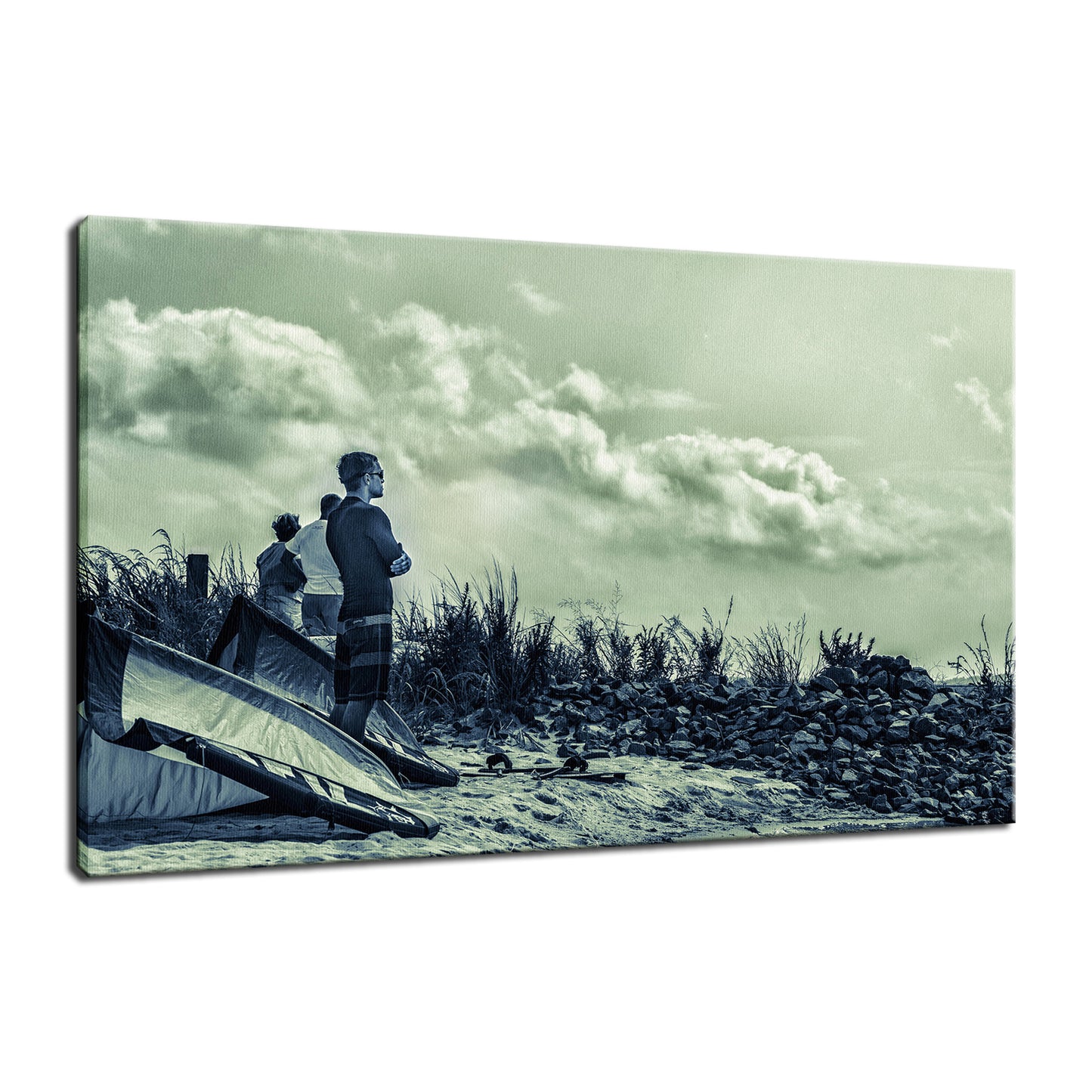 Daydreams on the Beach Abstract Photo Fine Art Canvas & Unframed Wall Art Prints - PIPAFINEART