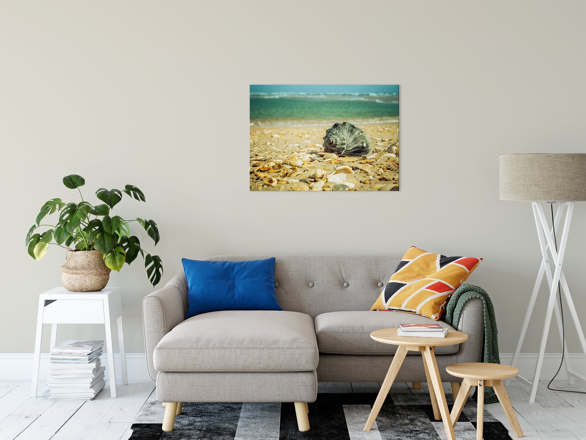 Daydreams on the Shore Nature / Coastal Photo Fine Art Canvas Wall Art Prints 24" x 36" - PIPAFINEART