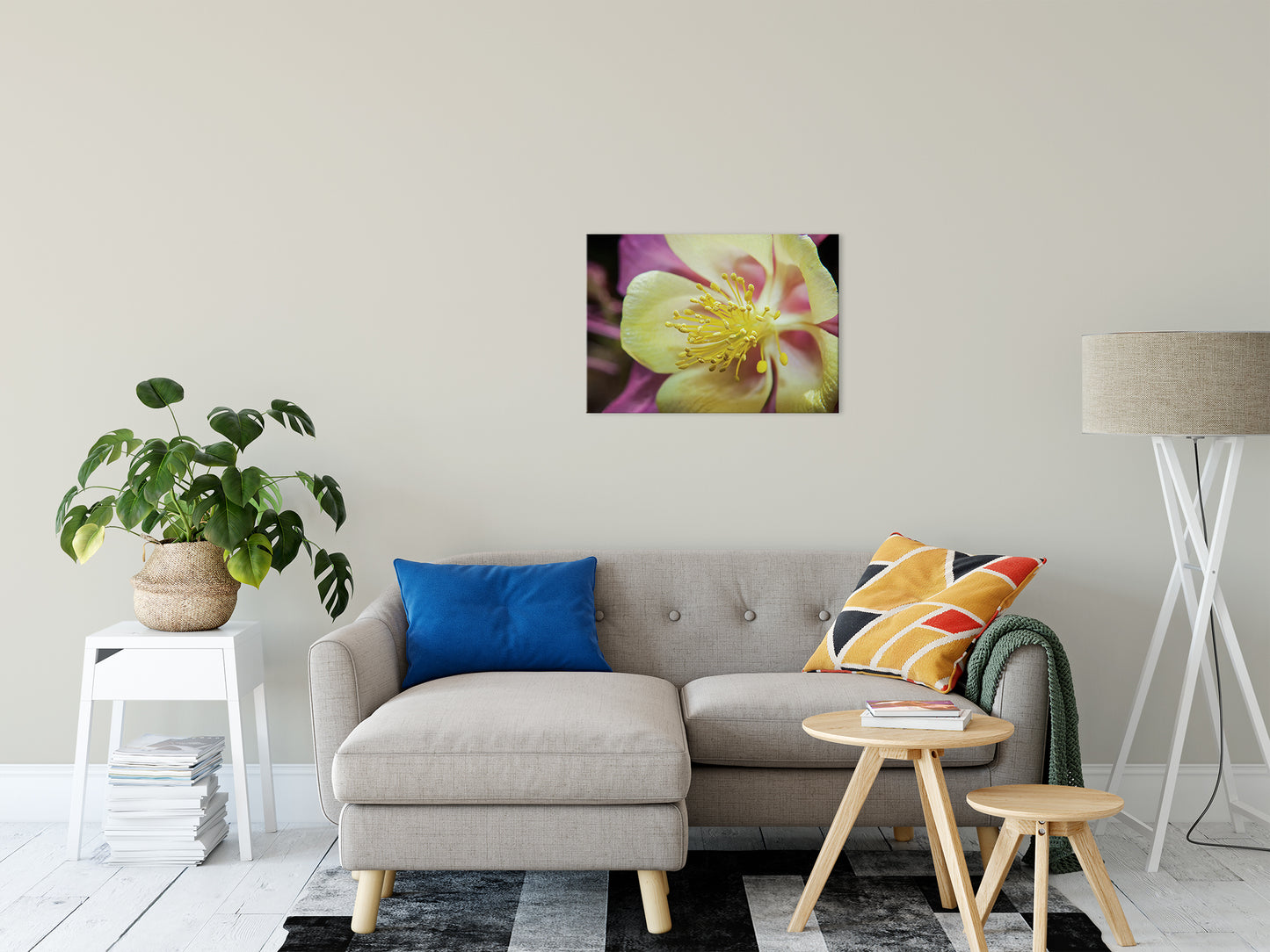 Delicate Columbine Nature / Floral Photo Fine Art Canvas Wall Art Prints 20" x 30" - PIPAFINEART