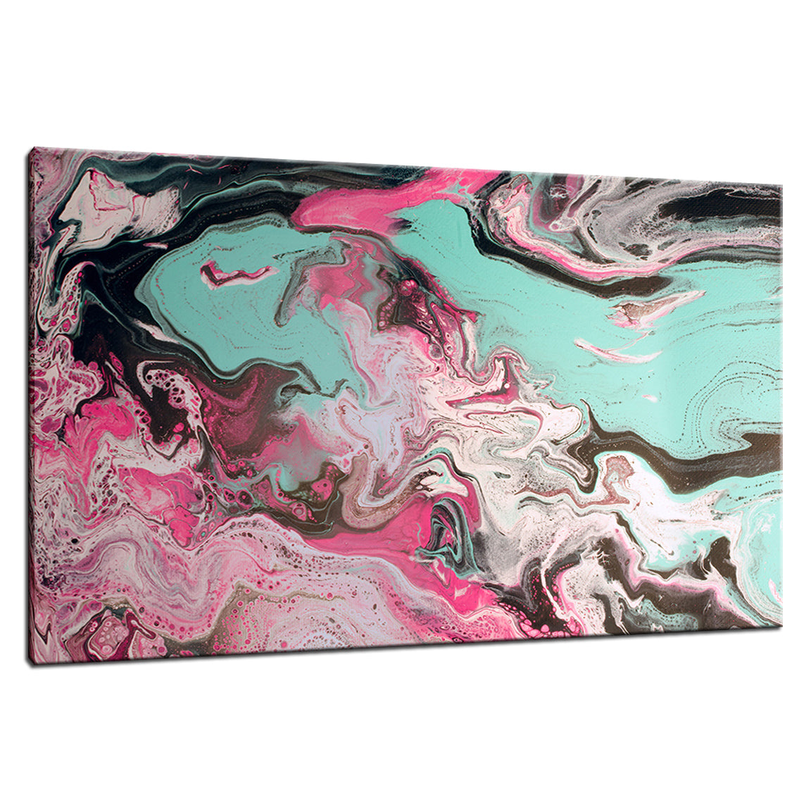 Acrylic Dirty Paint 1 Abstract Art, Fluid Art Fine Art Canvas &  Unframed Wall Art Prints  - PIPAFINEART