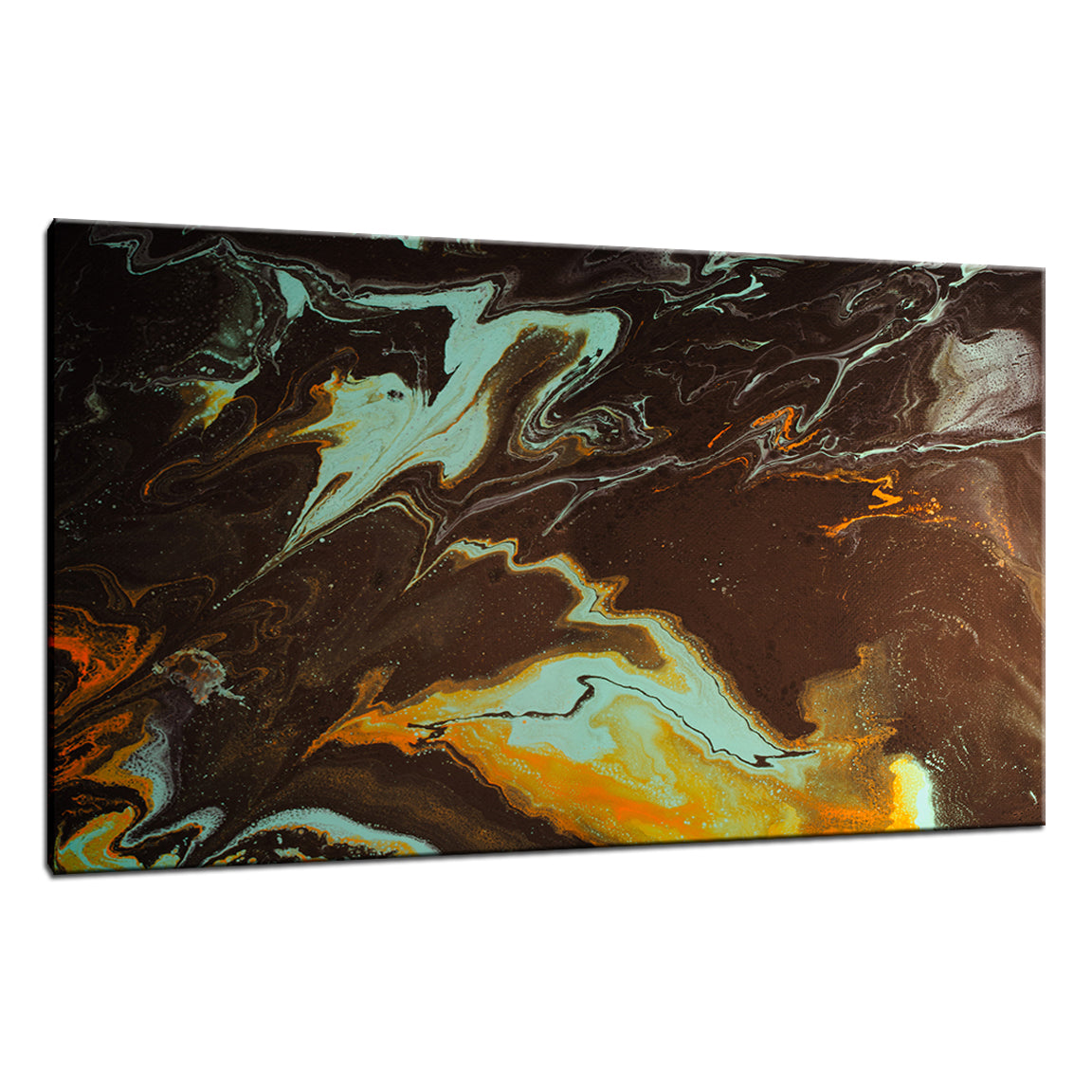 Acrylic Dirty Paint 3 Abstract Art, Fluid Art Fine Art Canvas &  Unframed Wall Art Prints  - PIPAFINEART