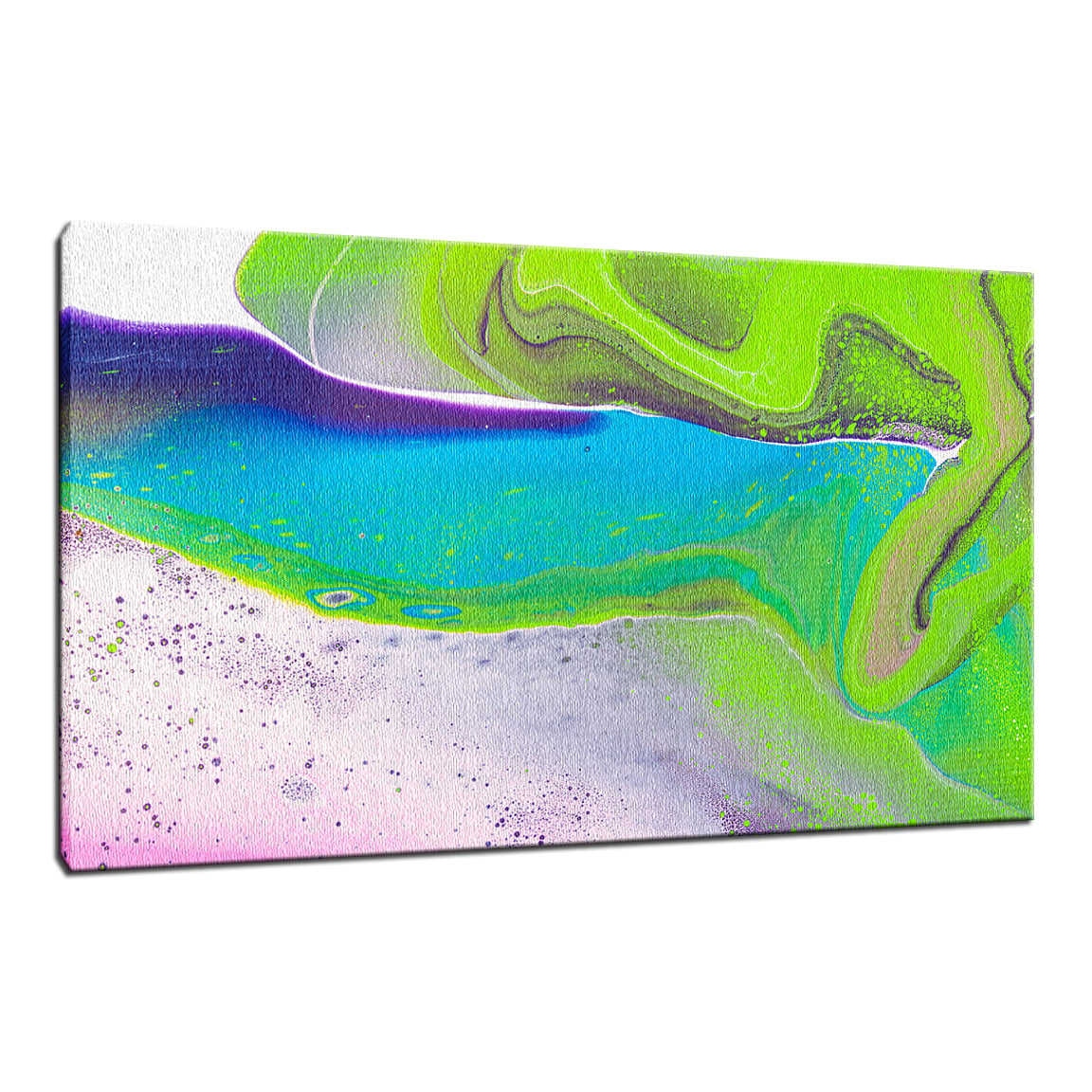 Acrylic Dirty Paint 31 Abstract Art, Fluid Art Fine Art Canvas &  Unframed Wall Art Prints  - PIPAFINEART