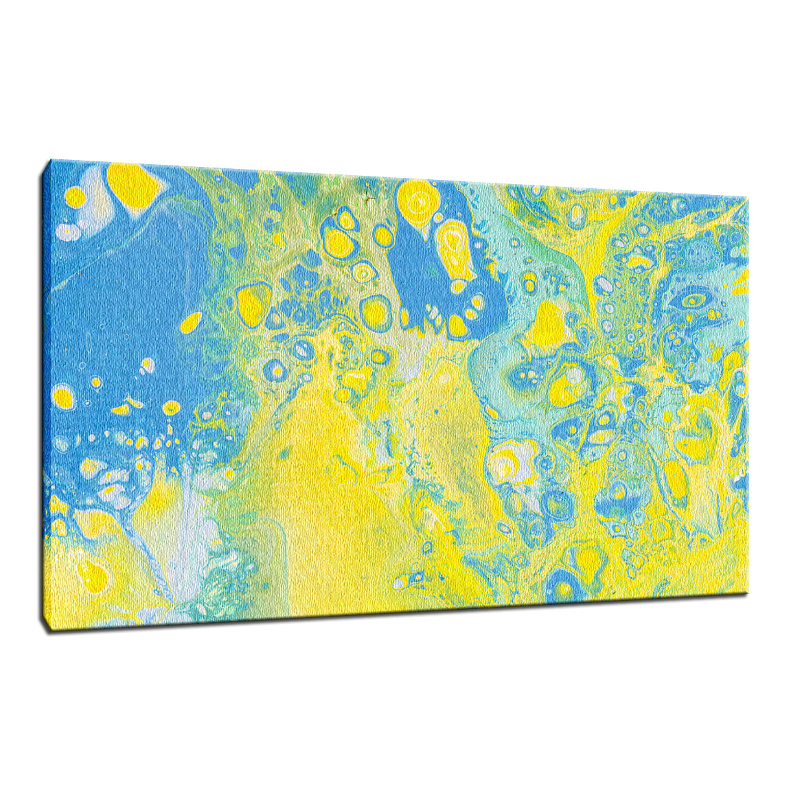 Acrylic Dirty Paint 36 Abstract Art, Fluid Art Fine Art Canvas & Unframed Wall Art Prints - PIPAFINEART