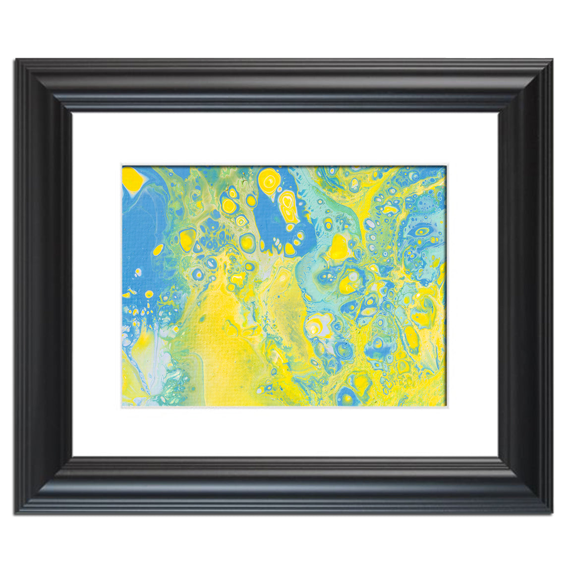 Acrylic Dirty Paint 36 Abstract Art, Fluid Art Fine Art Canvas & Unframed Wall Art Prints - PIPAFINEART