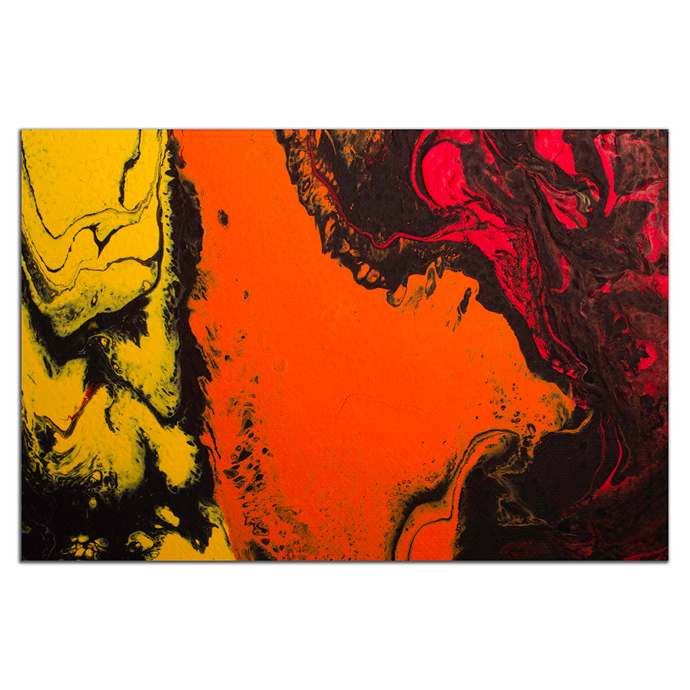 Acrylic Dirty Paint 5 Abstract Art, Fluid Art Fine Art Canvas &  Unframed Wall Art Prints  - PIPAFINEART