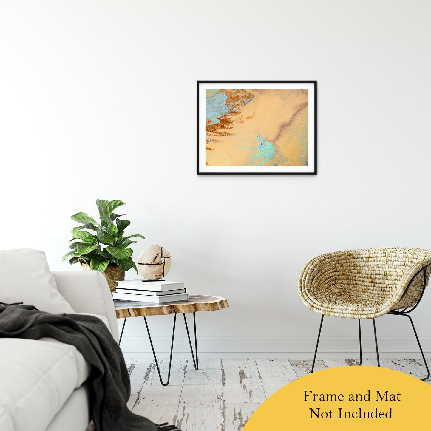 Acrylic Dirty Paint 11 Abstract Art, Fluid Art Fine Art Canvas &  Unframed Wall Art Prints 20" x 30" / Classic Paper - Unframed - PIPAFINEART
