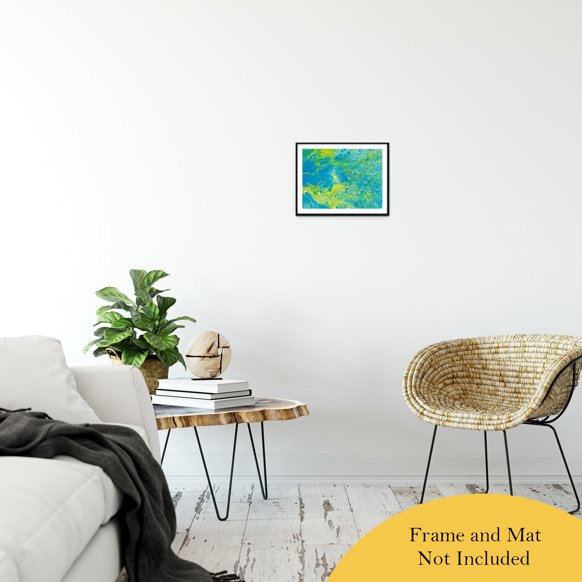 Acrylic Dirty Paint 15 Abstract Art, Fluid Art Fine Art Canvas &  Unframed Wall Art Prints 11" x 14" / Classic Paper - Unframed - PIPAFINEART