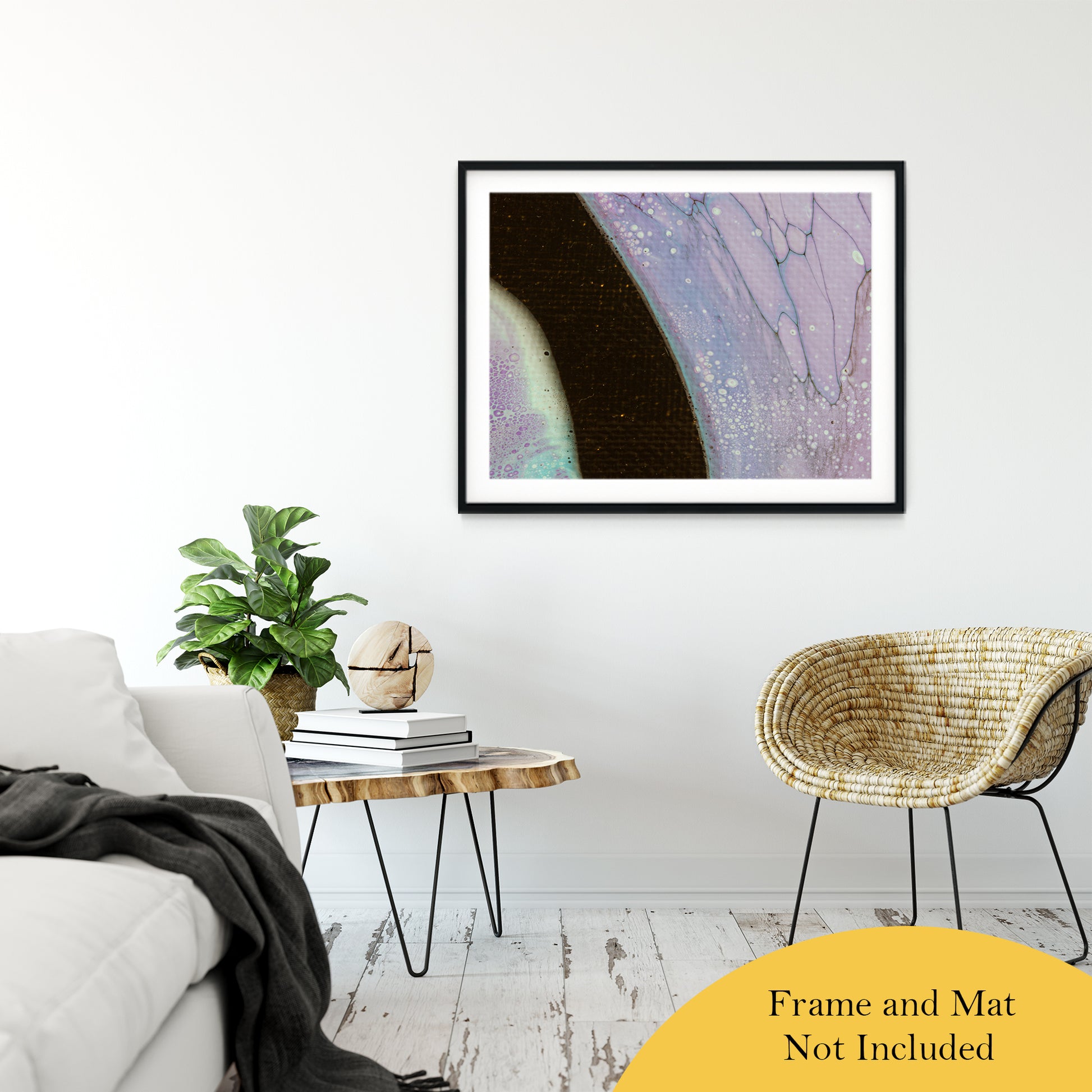 Acrylic Dirty Paint 25 Abstract Art, Fluid Art Fine Art Canvas &  Unframed Wall Art Prints 30" x 40" / Classic Paper - Unframed - PIPAFINEART