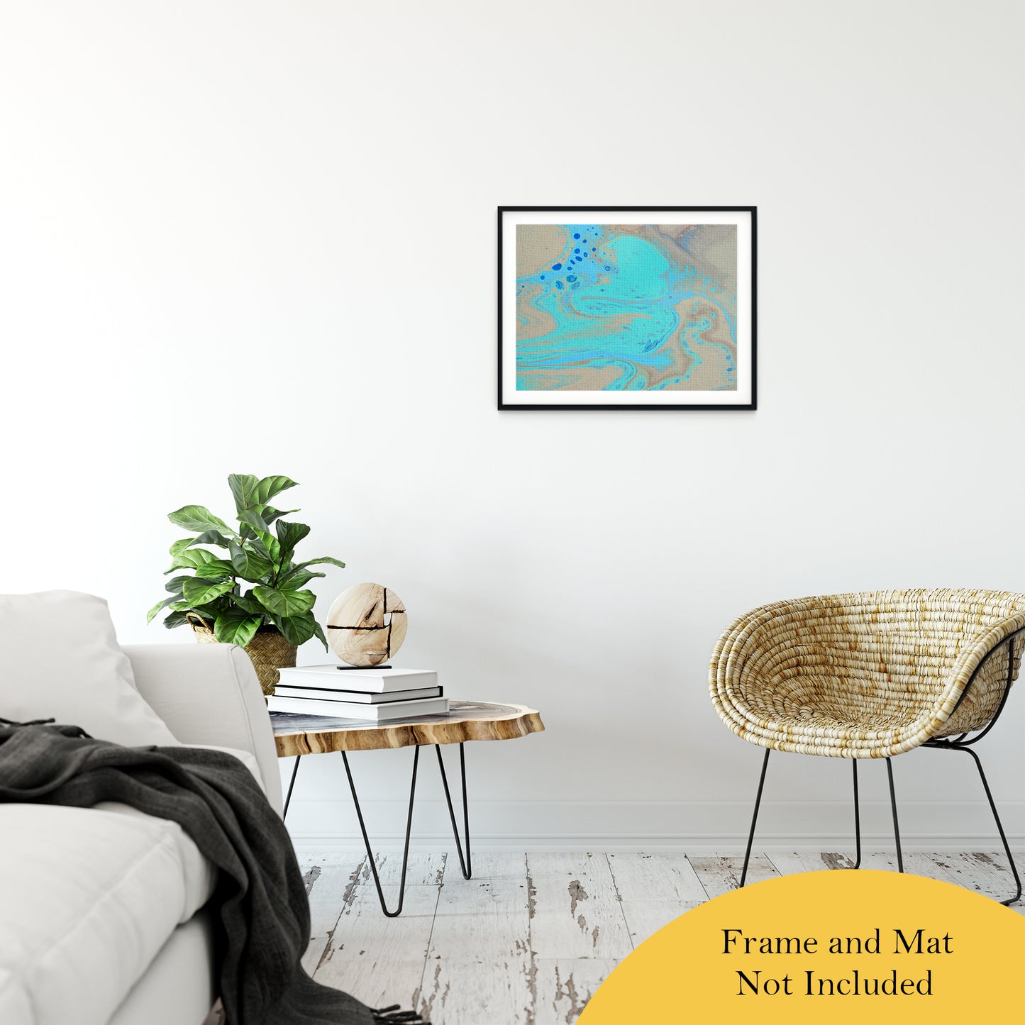 Acrylic Dirty Paint 28 Abstract Art, Fluid Art Fine Art Canvas &  Unframed Wall Art Prints 20" x 24" / Classic Paper - Unframed - PIPAFINEART