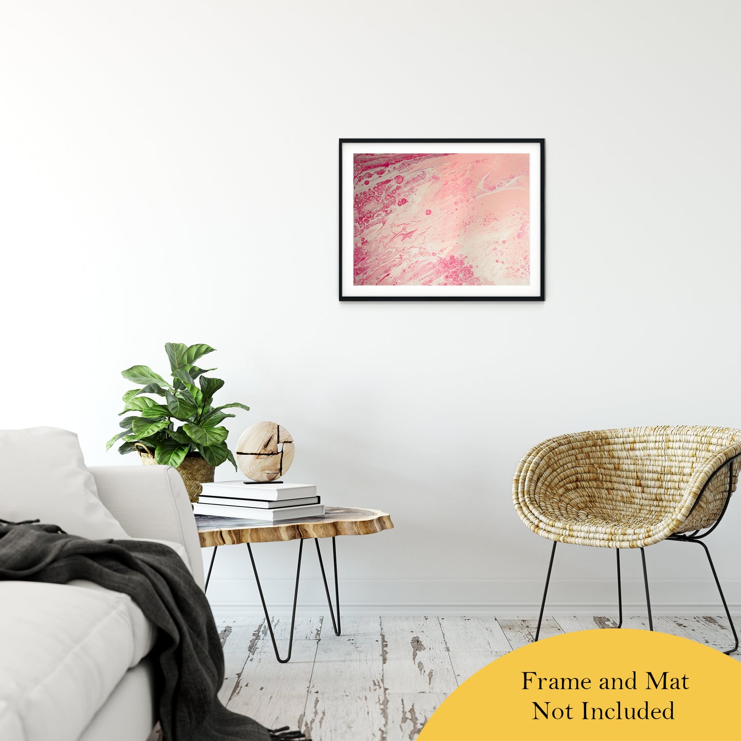 Acrylic Dirty Paint 2 Abstract Art, Fluid Art Fine Art Canvas &  Unframed Wall Art Prints 20" x 30" / Classic Paper - Unframed - PIPAFINEART
