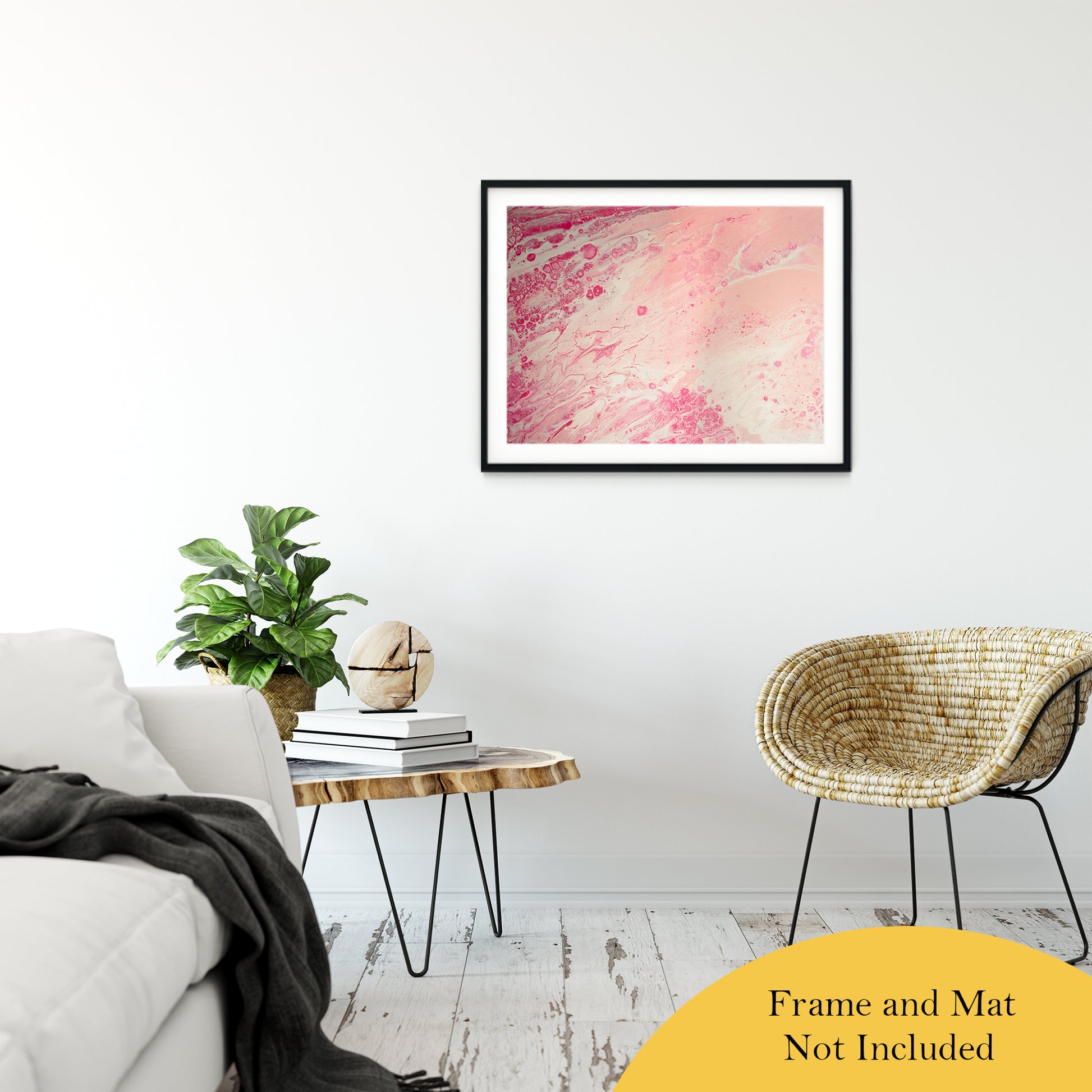 Acrylic Dirty Paint 2 Abstract Art, Fluid Art Fine Art Canvas &  Unframed Wall Art Prints 24" x 36" / Classic Paper - Unframed - PIPAFINEART