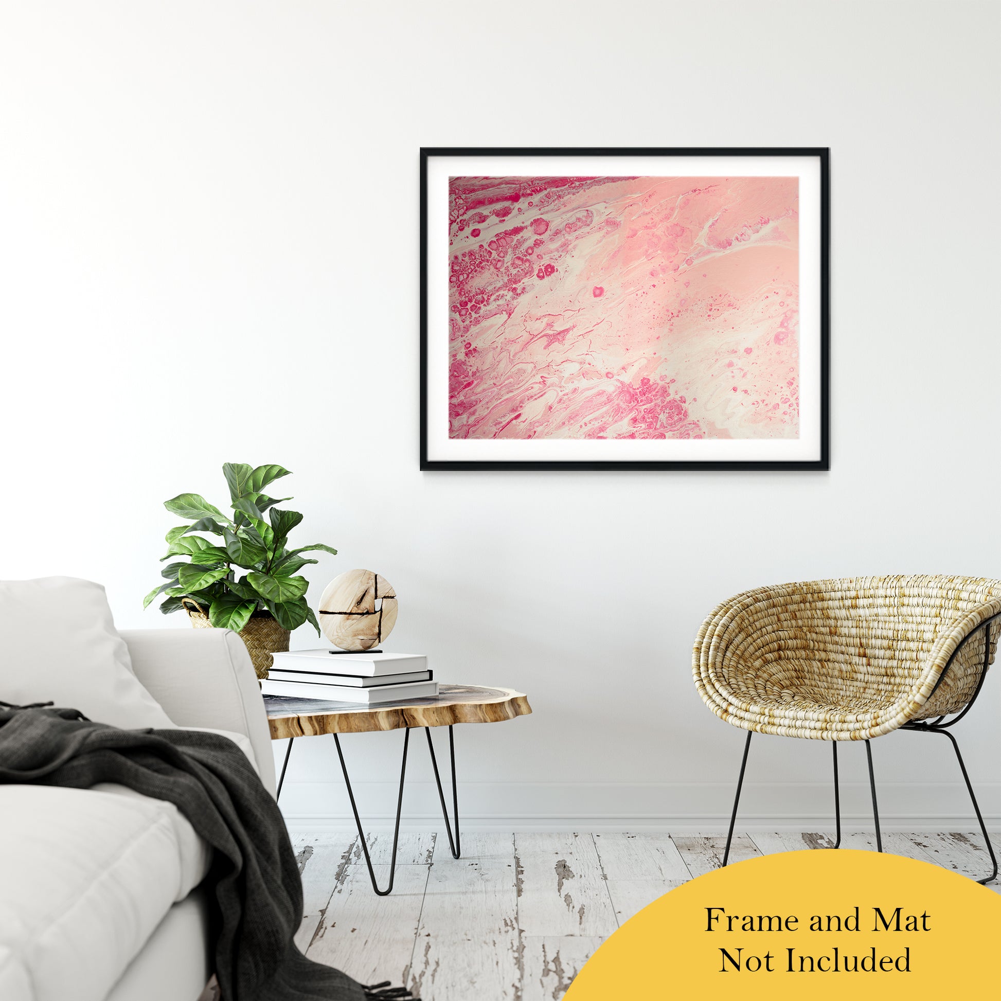 Acrylic Dirty Paint 2 Abstract Art, Fluid Art Fine Art Canvas &  Unframed Wall Art Prints 30" x 40" / Classic Paper - Unframed - PIPAFINEART