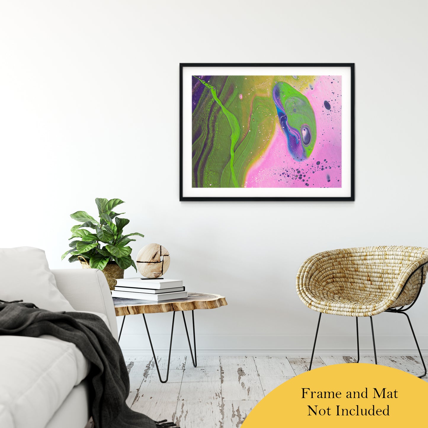 Acrylic Dirty Paint 30 Abstract Art, Fluid Art Fine Art Canvas & Unframed Wall Art Prints 30" x 40" / Classic Paper - Unframed - PIPAFINEART