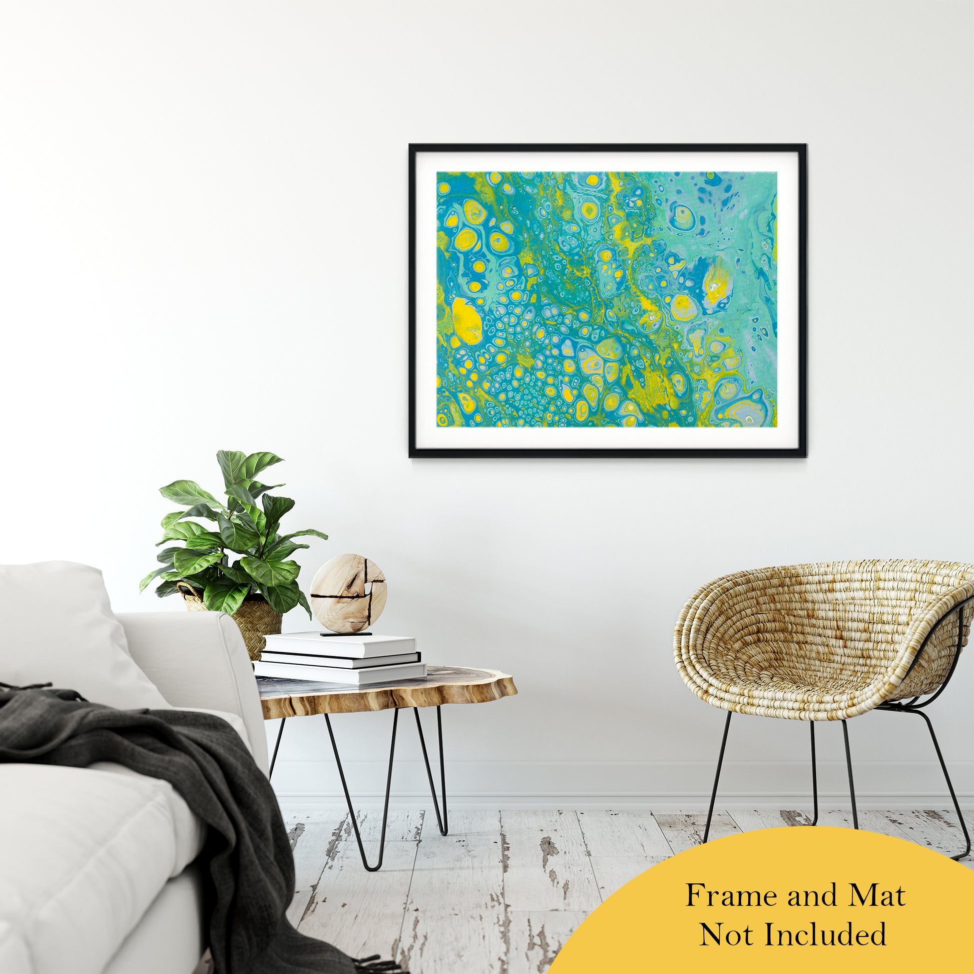 Acrylic Dirty Paint 35 Abstract Art, Fluid Art Fine Art Canvas &  Unframed Wall Art Prints 30" x 40" / Classic Paper - Unframed - PIPAFINEART