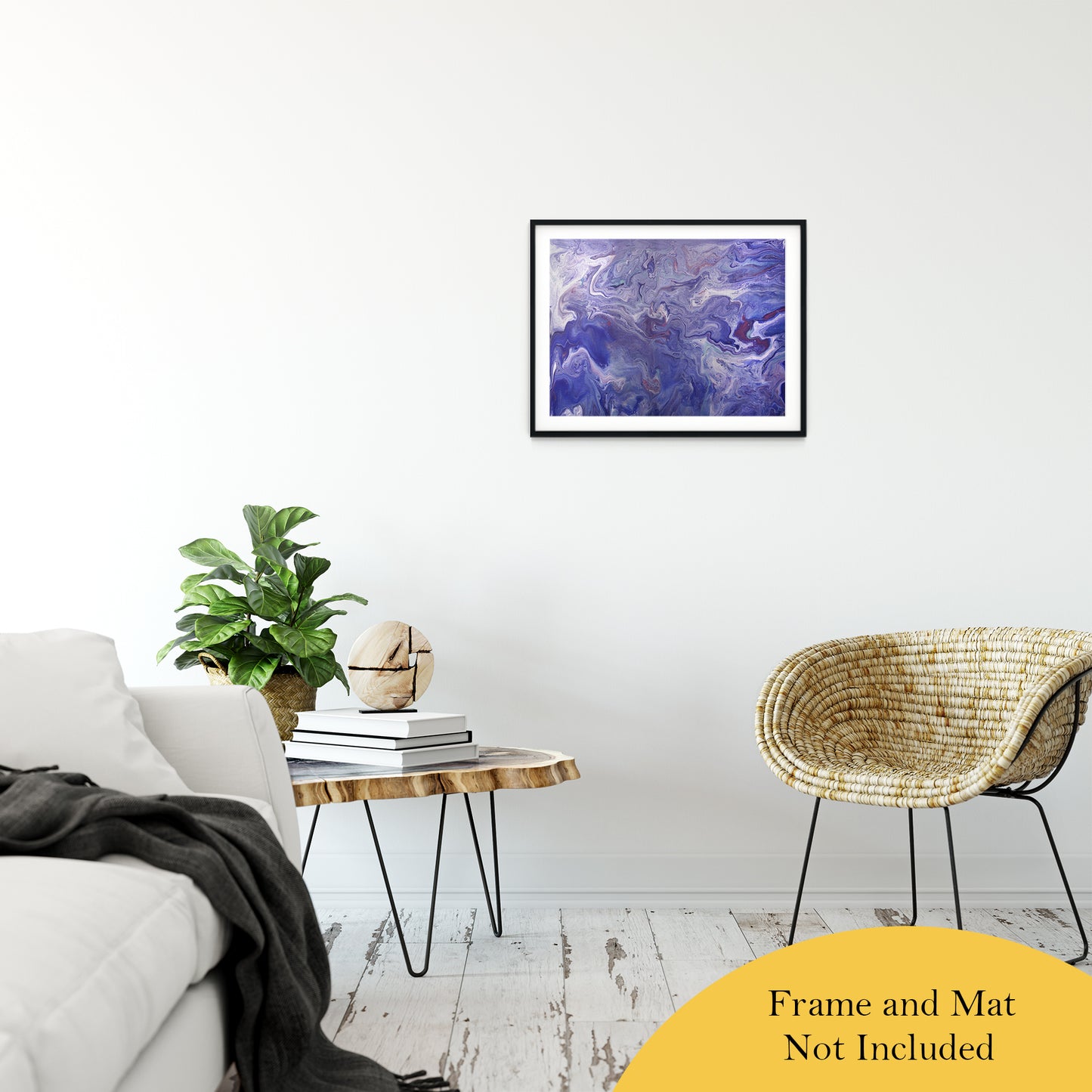 Acrylic Dirty Paint 4 Abstract Art, Fluid Art Fine Art Canvas &  Unframed Wall Art Prints 20" x 24" / Classic Paper - Unframed - PIPAFINEART