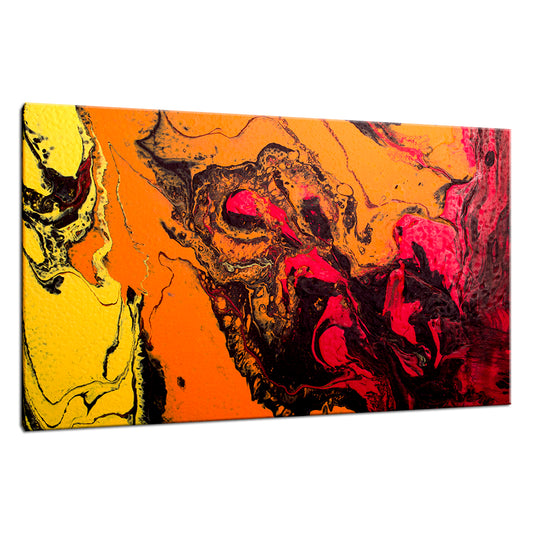 Acrylic Dirty Paint 6 Abstract Art, Fluid Art Fine Art Canvas &  Unframed Wall Art Prints  - PIPAFINEART