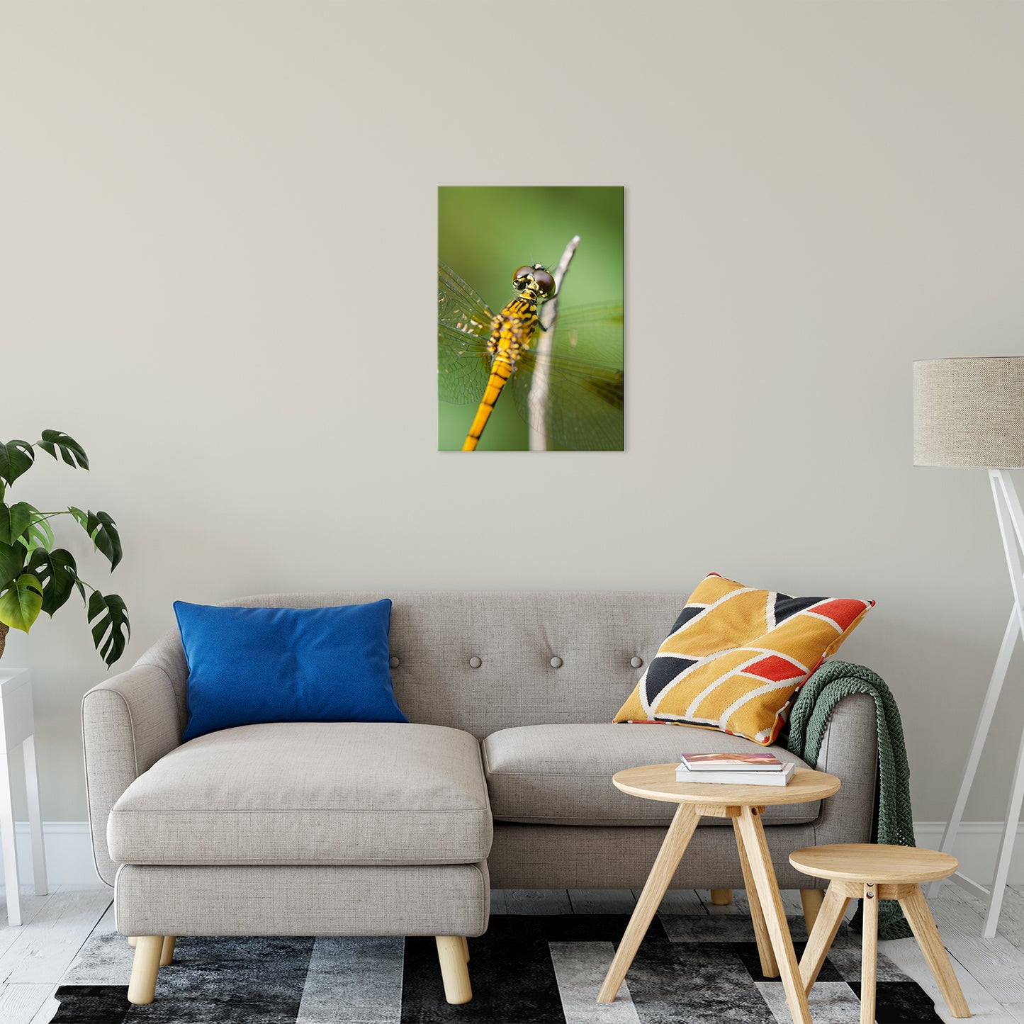 Dragonfly at Bombay Hook Animal / Wildlife Photograph Fine Art Canvas & Unframed Wall Art Prints 20" x 24" / Canvas Fine Art - PIPAFINEART
