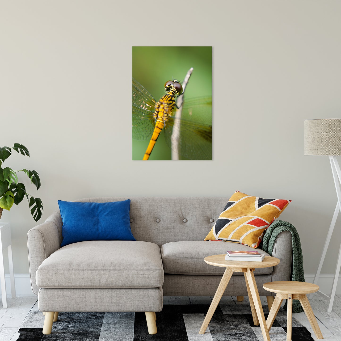 Dragonfly at Bombay Hook Animal / Wildlife Photograph Fine Art Canvas & Unframed Wall Art Prints 24" x 36" / Canvas Fine Art - PIPAFINEART