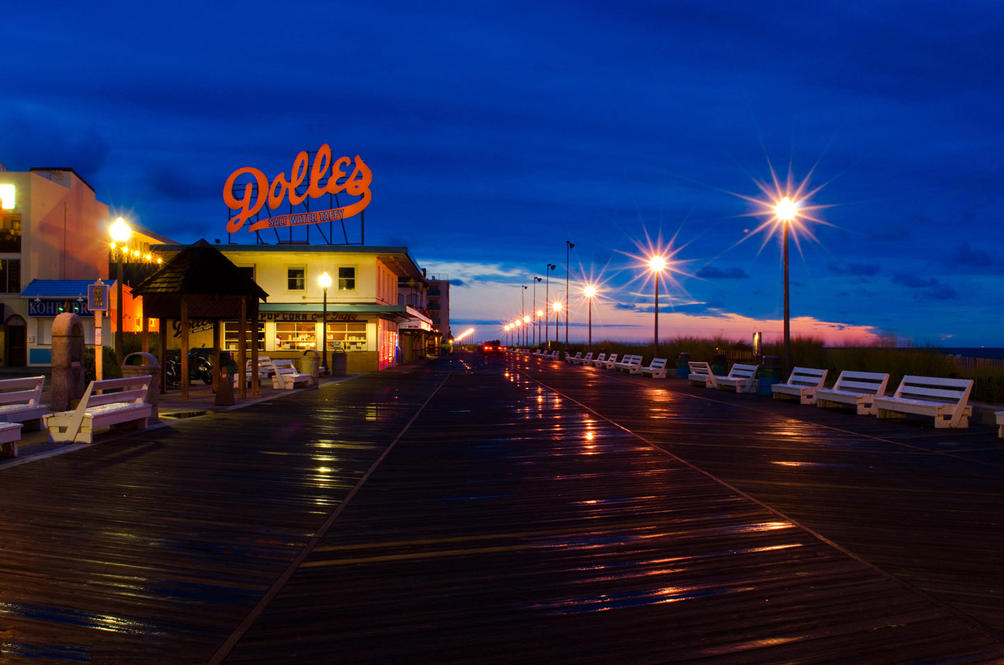 Early Morning at Dolles Coastal Landscape Photo DIY Wall Decor Instant Download Print - Printable - PIPAFINEART