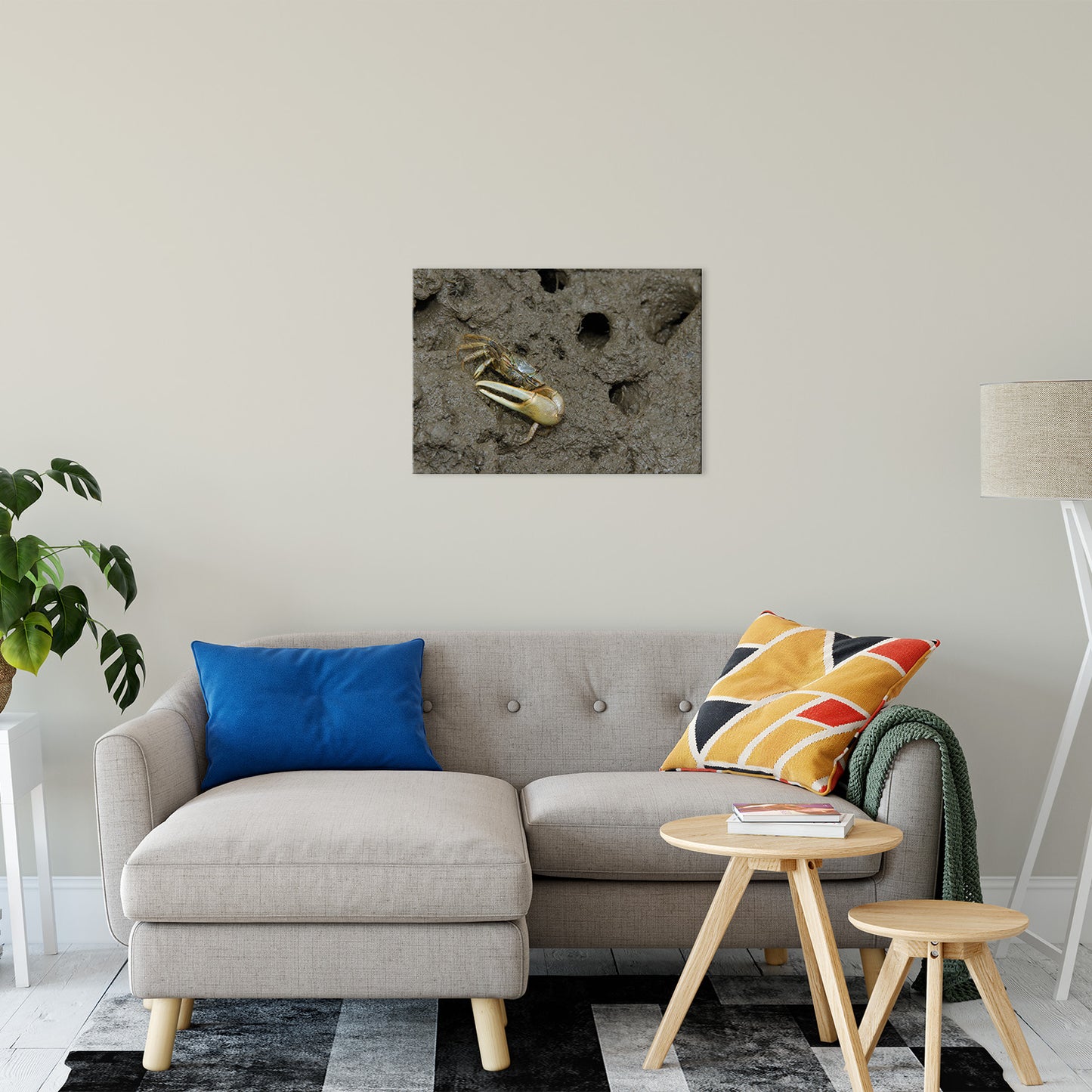 Fiddler Crab Animal / Wildlife Photograph Fine Art Canvas & Unframed Wall Art Prints 20" x 30" / Canvas Fine Art - PIPAFINEART