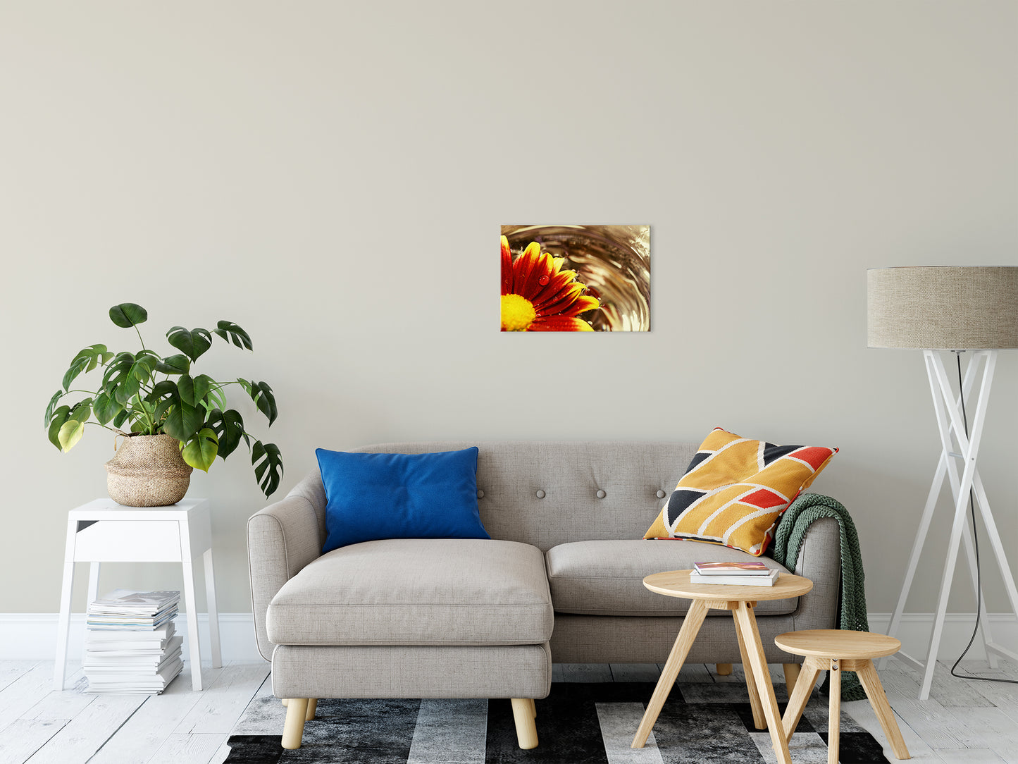 Floating Mum Nature / Floral Photo Fine Art Canvas Wall Art Prints 16" x 20" - PIPAFINEART