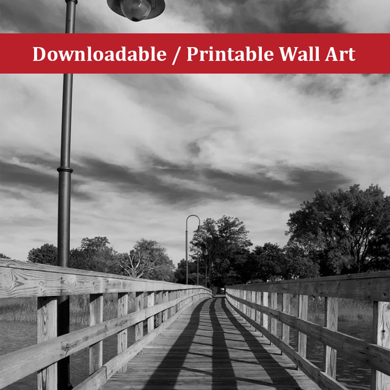 Follow the Lines Landscape Photo DIY Wall Decor Instant Download Print - Printable - PIPAFINEART