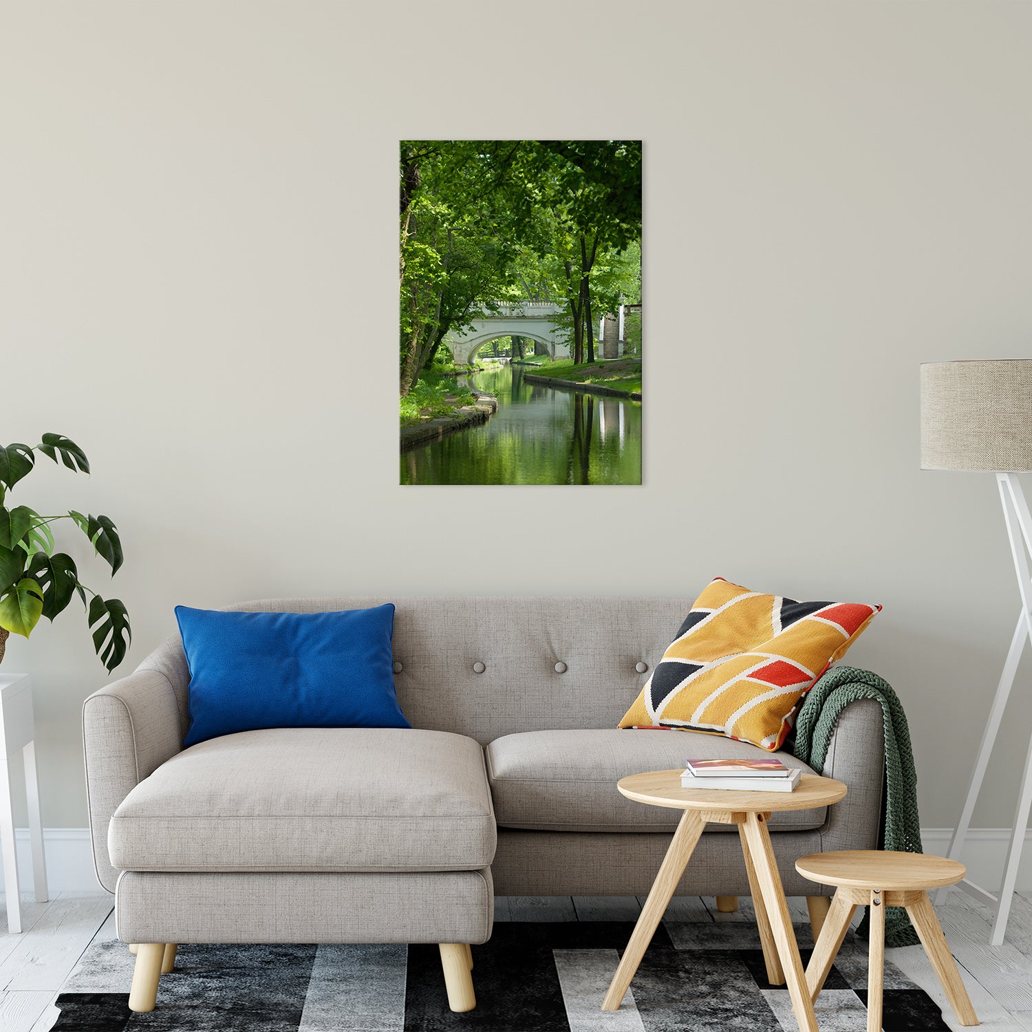 Greenery at Brandywine Abstract Photo Fine Art Canvas & Unframed Wall Art Prints 24" x 36" / Fine Art Canvas - PIPAFINEART