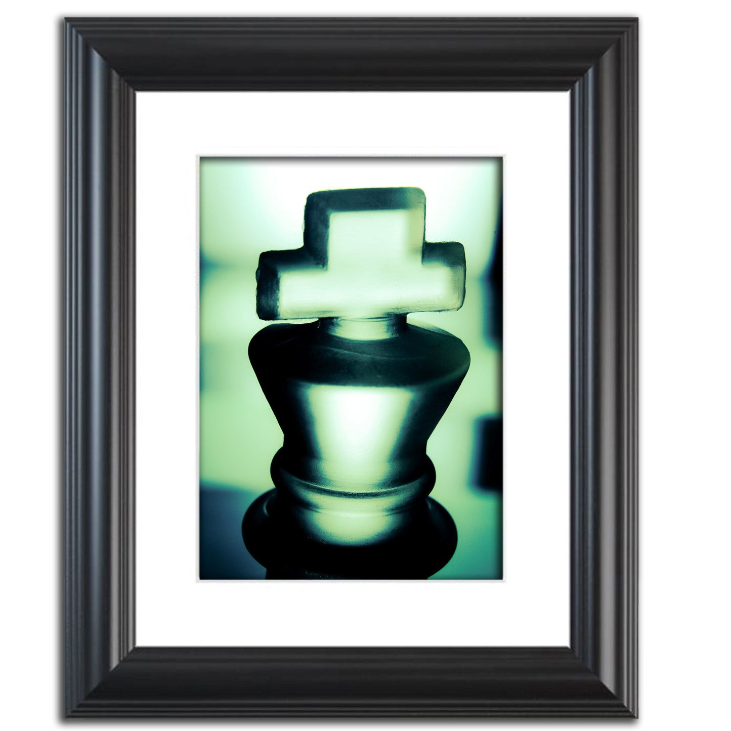 Heads of Kings in Green Abstract Photo Fine Art Canvas & Unframed Wall Art Prints  - PIPAFINEART