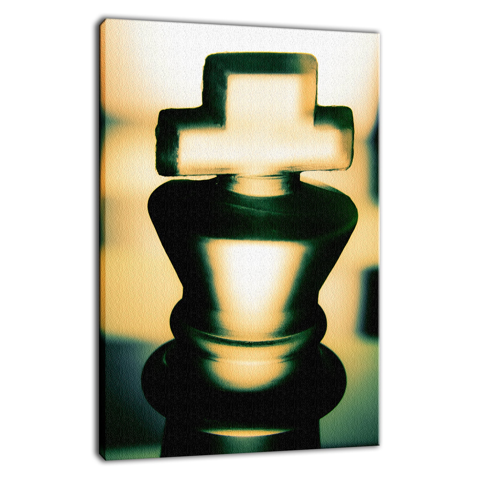 Heads of Kings (Yellow) Abstract Photo Fine Art Canvas & Unframed Wall Art Prints  - PIPAFINEART