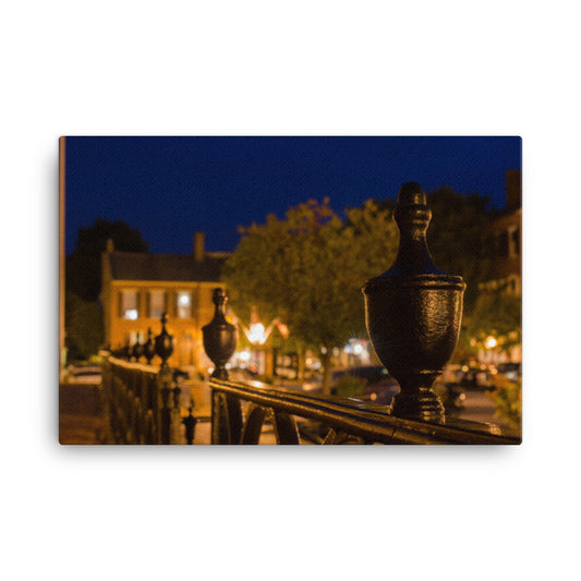 Historic New Castle 4 Urban Landscape Traditional Canvas Wall Art Print