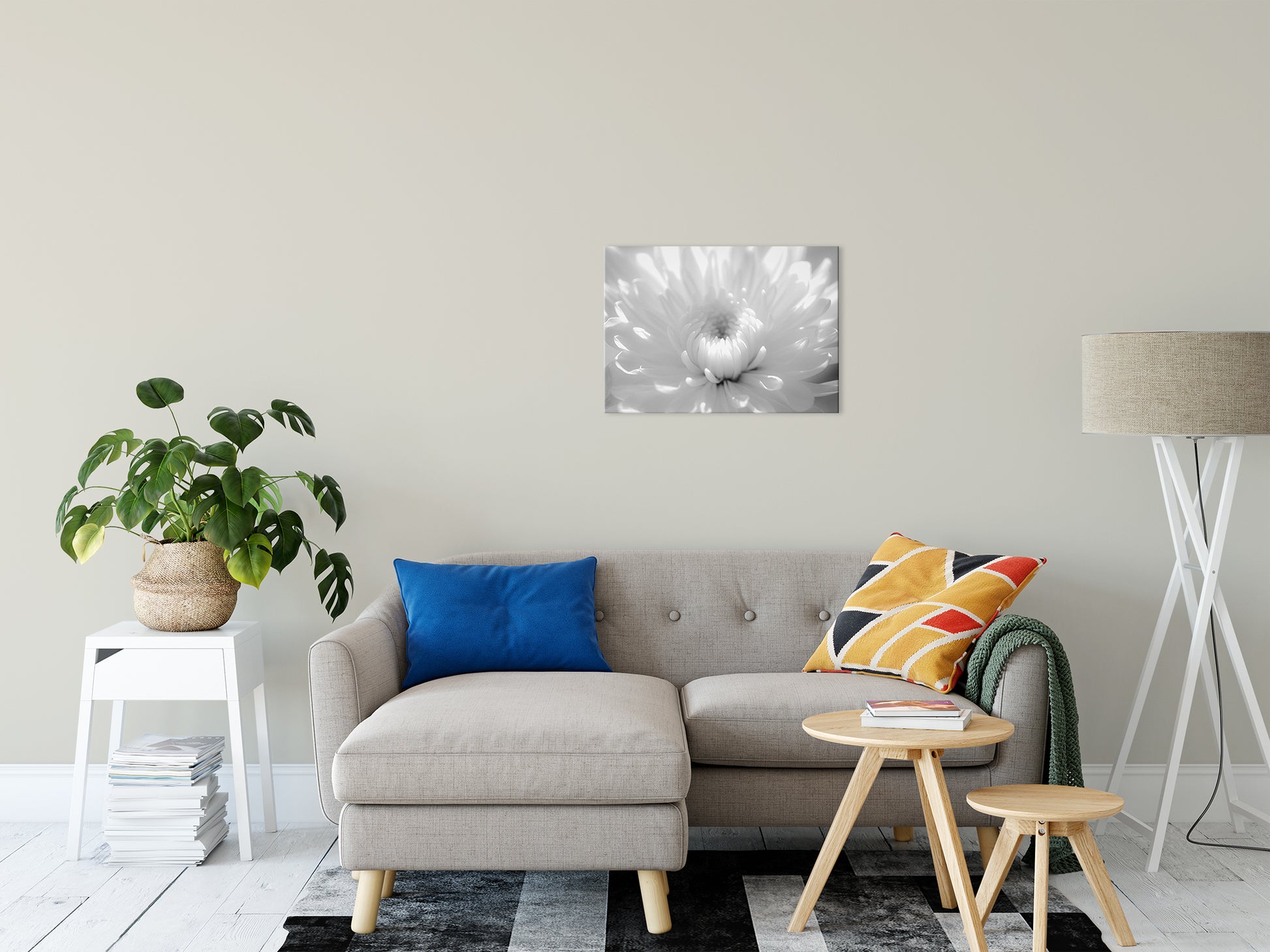 Infrared Flower 2 Nature / Floral Photo Fine Art Canvas Wall Art Prints 20" x 24" - PIPAFINEART