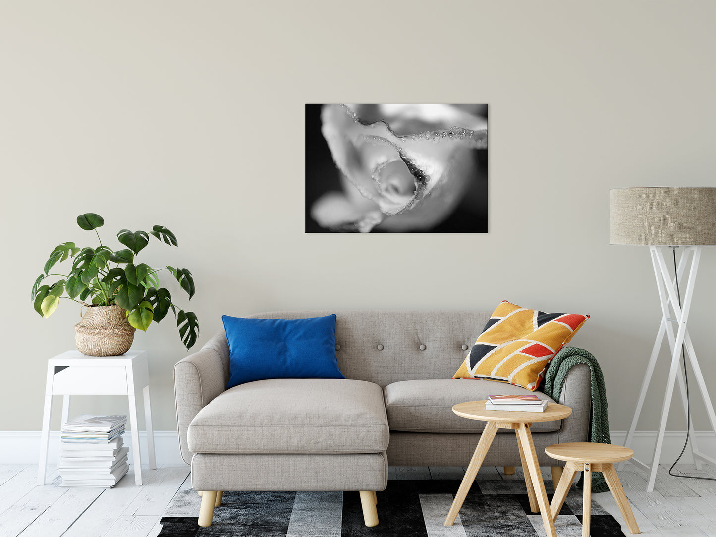 Infrared Rose Nature / Floral Photo Fine Art Canvas Wall Art Prints 24" x 36" - PIPAFINEART