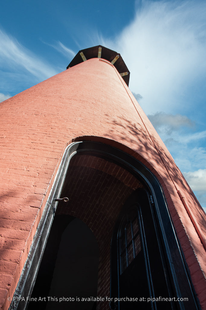 Jupiter Lighthouse Against Sky Photo Fine Art Canvas Wall Art Prints - PIPAFINEART